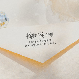 Handwriting Name & Address Self-inking Stamp
