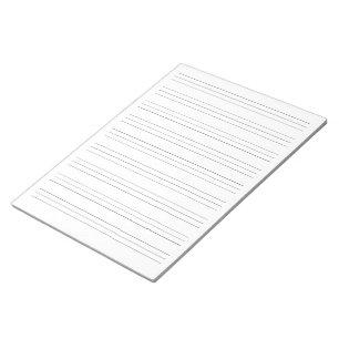 Handwriting Penmanship Practice Paper Pad Notepad