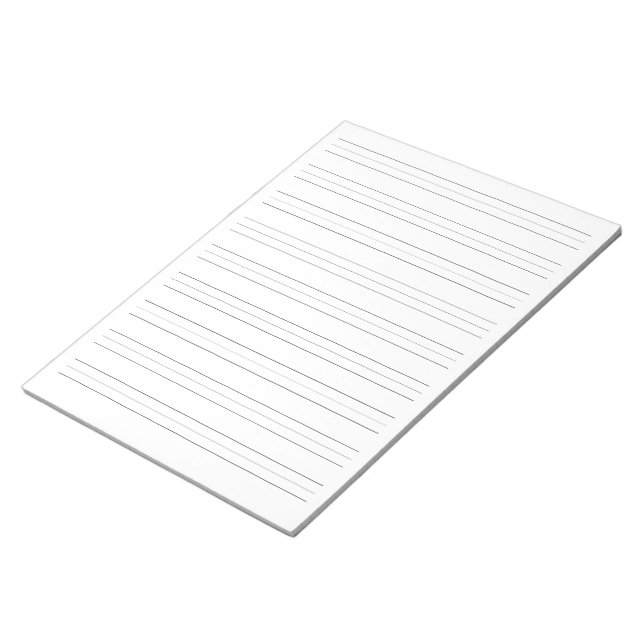 Handwriting Penmanship Practice Paper Pad Notepad (Angled)
