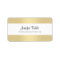 Handwriting Script Elegant Simple Template Gold
