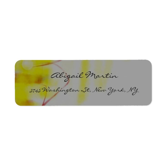 Handwriting Yellow Gray Abstract Professional (Front)