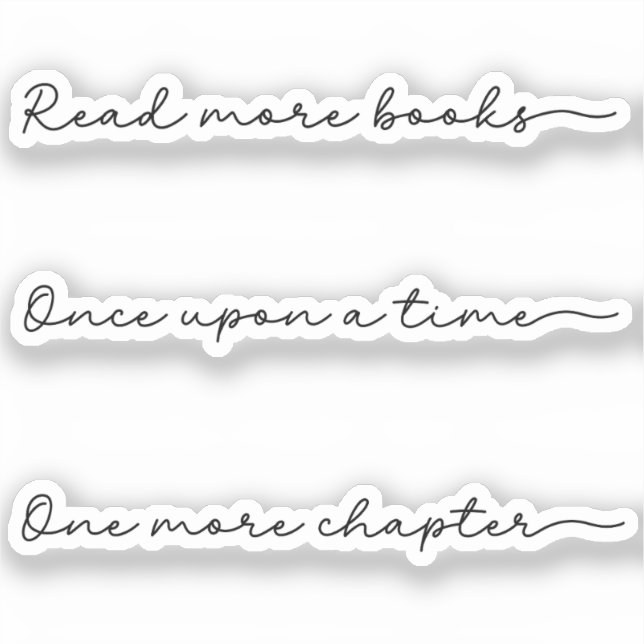 Handwritten Book Lover Set (Front)