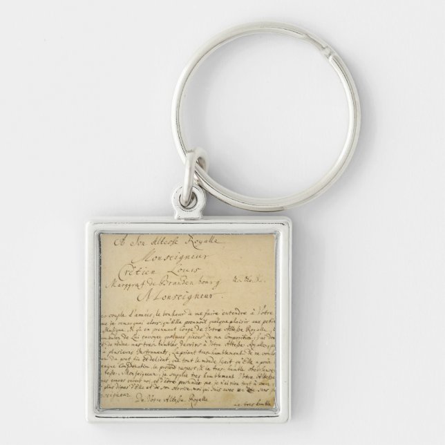 Handwritten dedication  'Brandenburger Concertos' Keychain (Front)