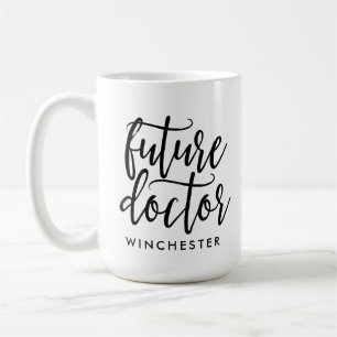 Handwritten Future Doctor Coffee Mug
