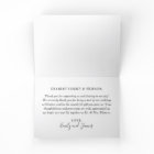 Handwritten Love and Thanks Photo Wedding