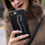 Handwritten Monogram modern Case-Mate iPhone 14 Case<br><div class="desc">This design may be personalized in the area provided by changing the photo and/or text. Or it can be customized by clicking Personalize this Template and then choosing the click to customize further option and delete or change the color of the background, add text, change the text color or style,...</div>