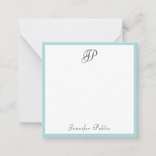 Handwritten Monogrammed Modern Simple Template