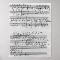Handwritten musical score