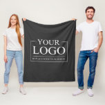 Handwritten Script Modern Create Your Own Photo Fleece Blanket<br><div class="desc">You can customize it with your photo,  logo or with your text.  You can place them as you like on the customization page. Modern,  unique,  simple,  or personal,  it's your choice.</div>