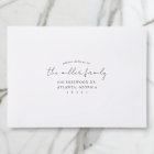 Handwritten Serif Back