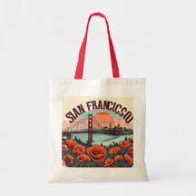 Handwritten SF Pride Golden Gate Tote