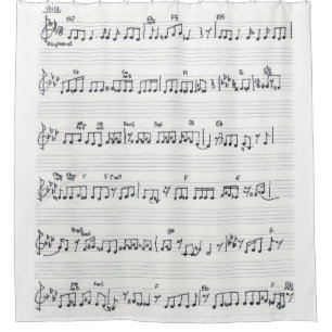 Handwritten Sheet Music Song Musical Notes