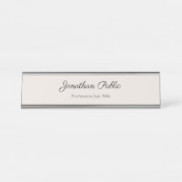 Handwritten Simple Professional Elegant Template