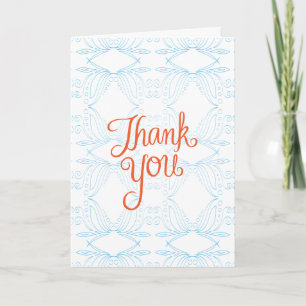 Handwritten Thank you card