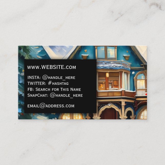 Handy Home Repair Services Professional Executive Business Card (Front)