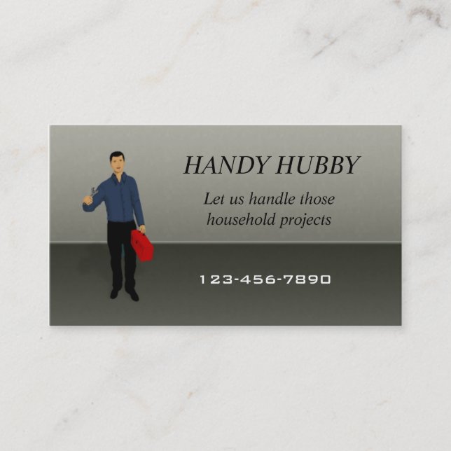 Handy Man carte de visite (Devant)