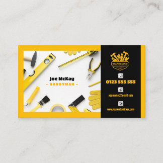 Handy Man | Construction | Contractor Business Card