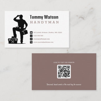 Handy Man | Construction | Contractor Business Card