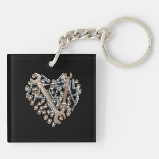 Handy Man Custom Keychain