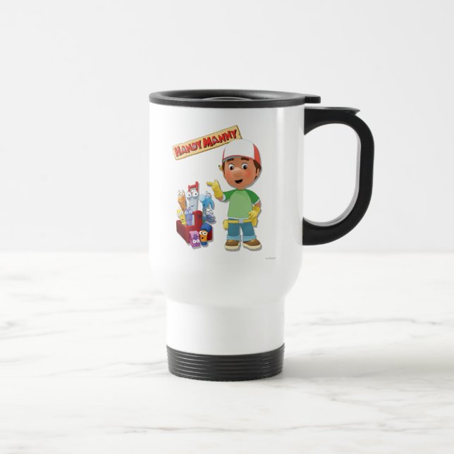 Handy Manny and his Talking Tools Travel Mug (Right)