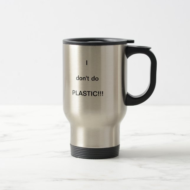 Handy Travel Size Flask Mug (Right)