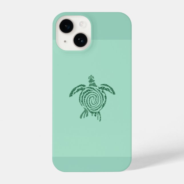 handy turtle iPhone case (Back)