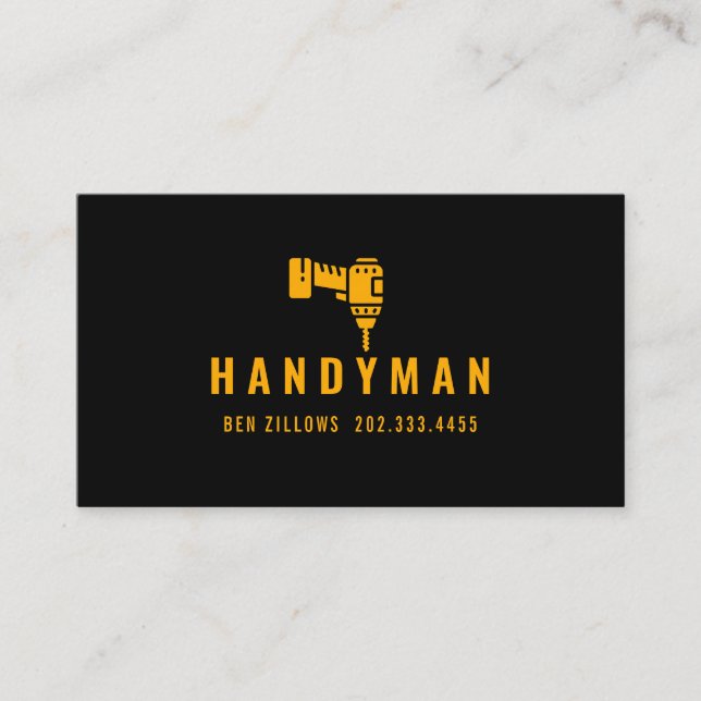 Handyman Business Card (Front)