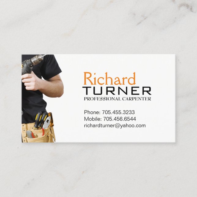 Handyman Business Cards (Front)
