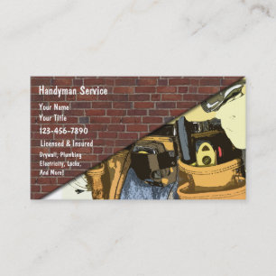 Handyman Business Cards