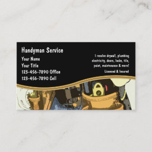 Handyman Business Cards