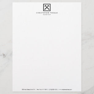 Handyman, Carpenter, Builder Logo Letterhead