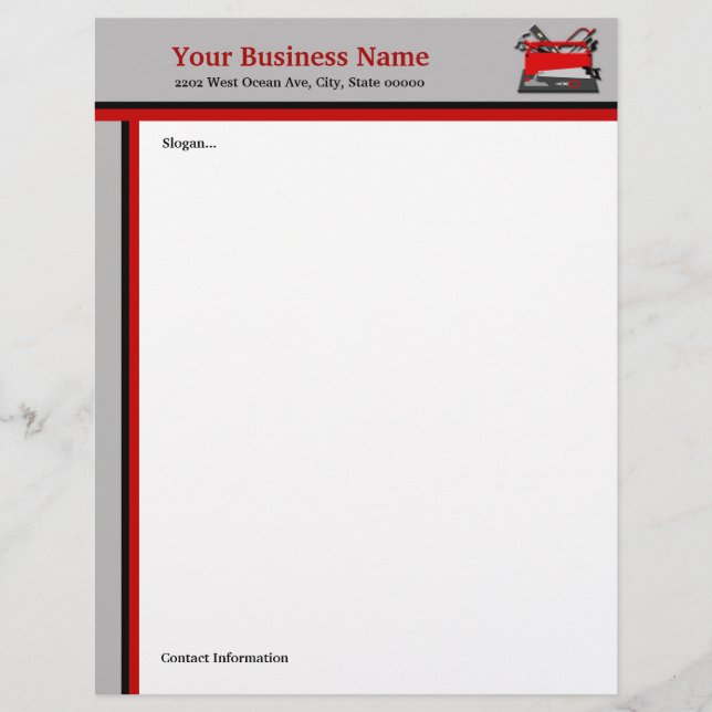 Handyman Carpenter Tool Box Stationery (Front)