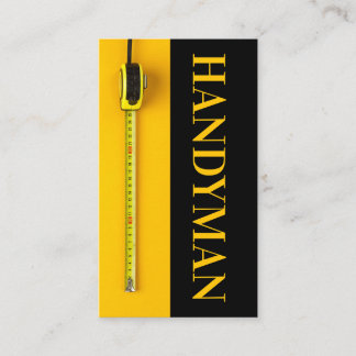 Handyman, Carte de visite de maintenance