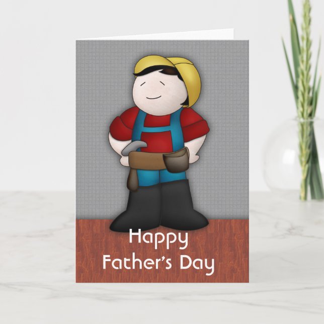 Handyman :: Carte de voeux à Fête des pères vierge (Devant)