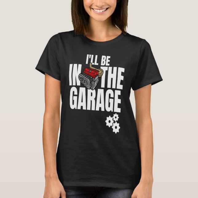 Handyman Construction Mechanic Engineer Joke T-Shirt (Front)