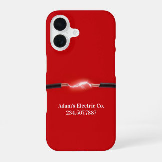 Handyman Electric Wires iPhone 16 Case