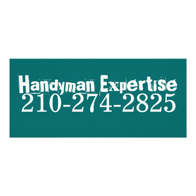 Handyman Expertise, 210-274-2825 Rack Card (Front)
