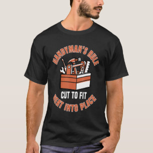 Handyman Fixer Repairman Handworker Builder Handyp T-Shirt