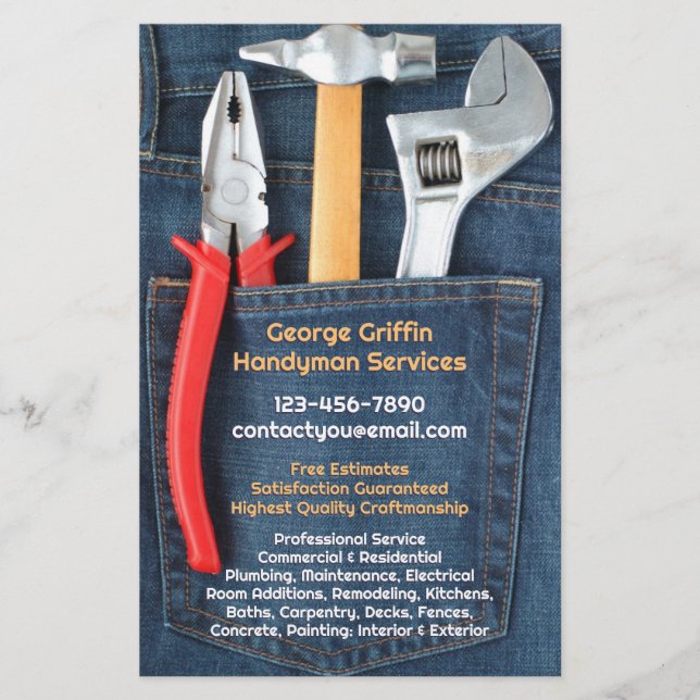 Handyman Flyer (Front)