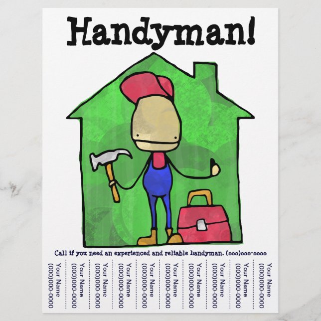 Handyman! Flyer (Front)