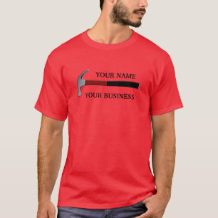 Handyman Hammer Red T-shirt