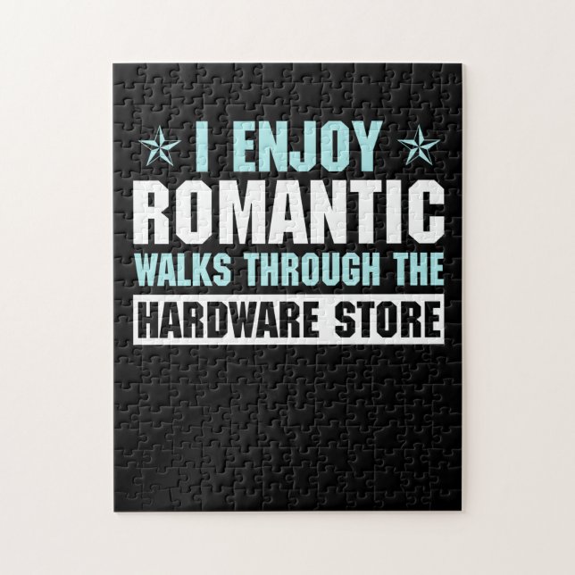 Handyman Hardware Store Tools Gift Funny Dad Jigsaw Puzzle (Vertical)