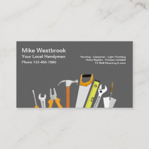Handyman local Cartes de visite simples