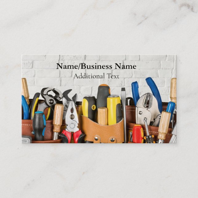 Handyman/ Maintenance Business Card (Front)