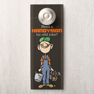 Handyman Maintenance Services Carpenter Painter Door Hanger