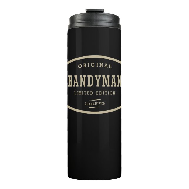 Handyman Masterpiece Edition - Fixologist Thermal Tumbler (Front)