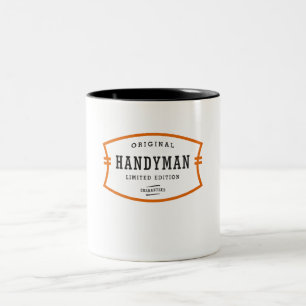 Handyman Masterpiece Edition - Fixologist Two-Tone Coffee Mug