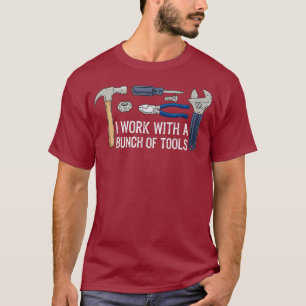 Handyman  Men Electrician Gift Hardware Repair T-Shirt