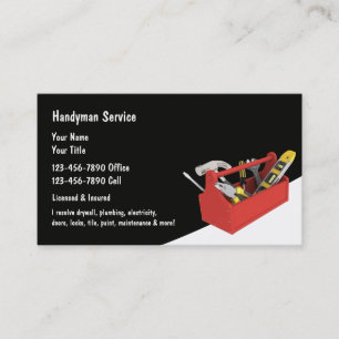 Handyman New Unique Business Cards