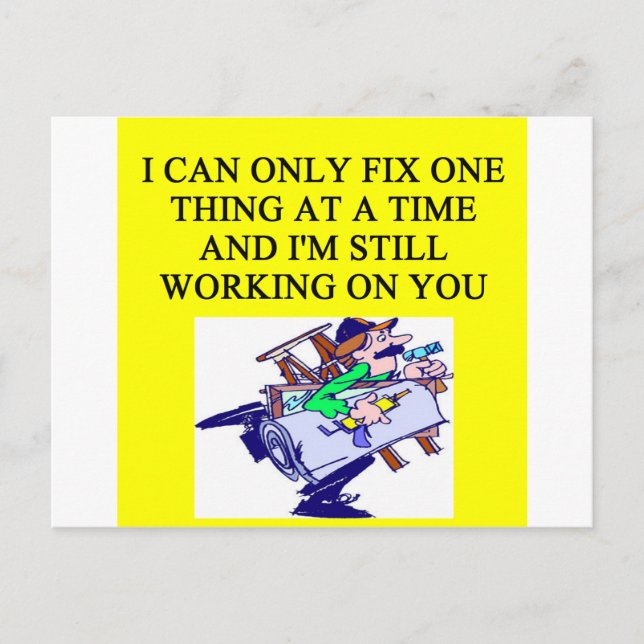 HANDYMAN POSTCARD (Front)